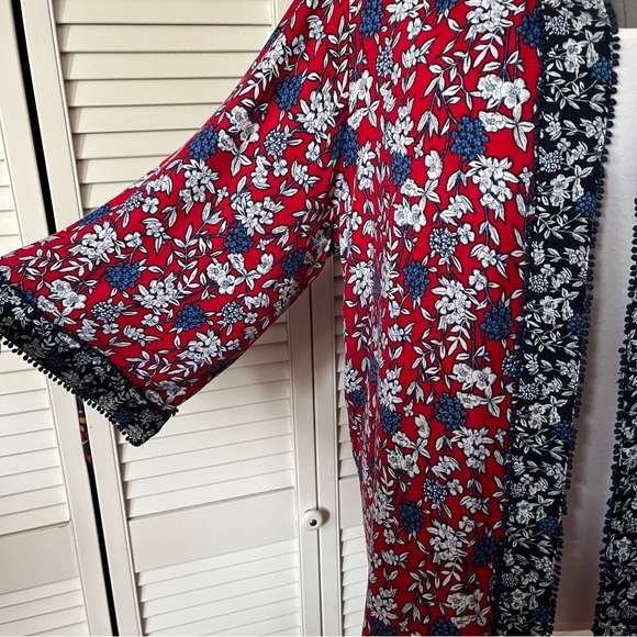 Multicolour kimono jacket top by Alia 1x - Picture 4 of 8